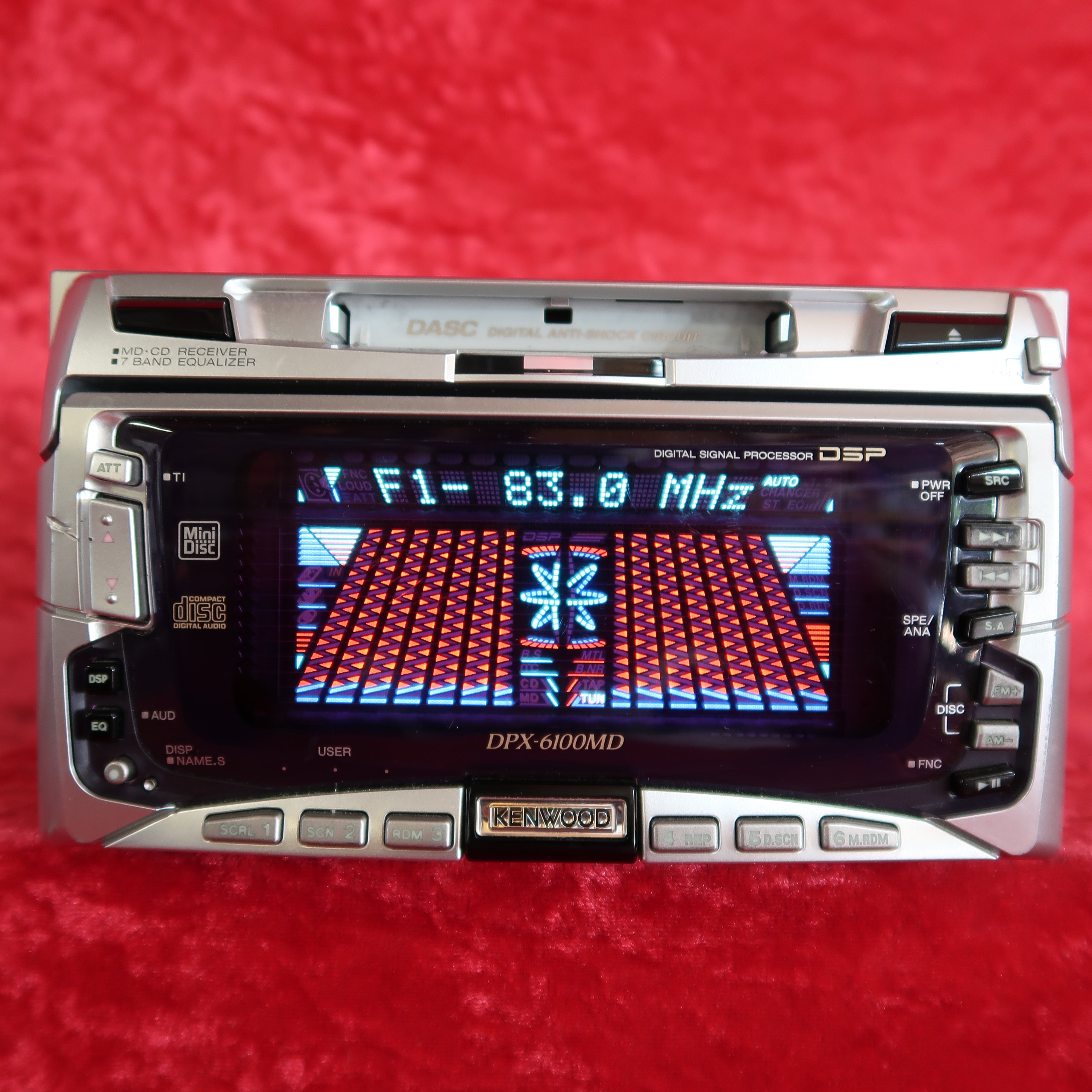 当時物ケンウッドDPX-6100MDスペアナ 当時物ケンウッドDPX-6100MDスペアナ - メルカリ