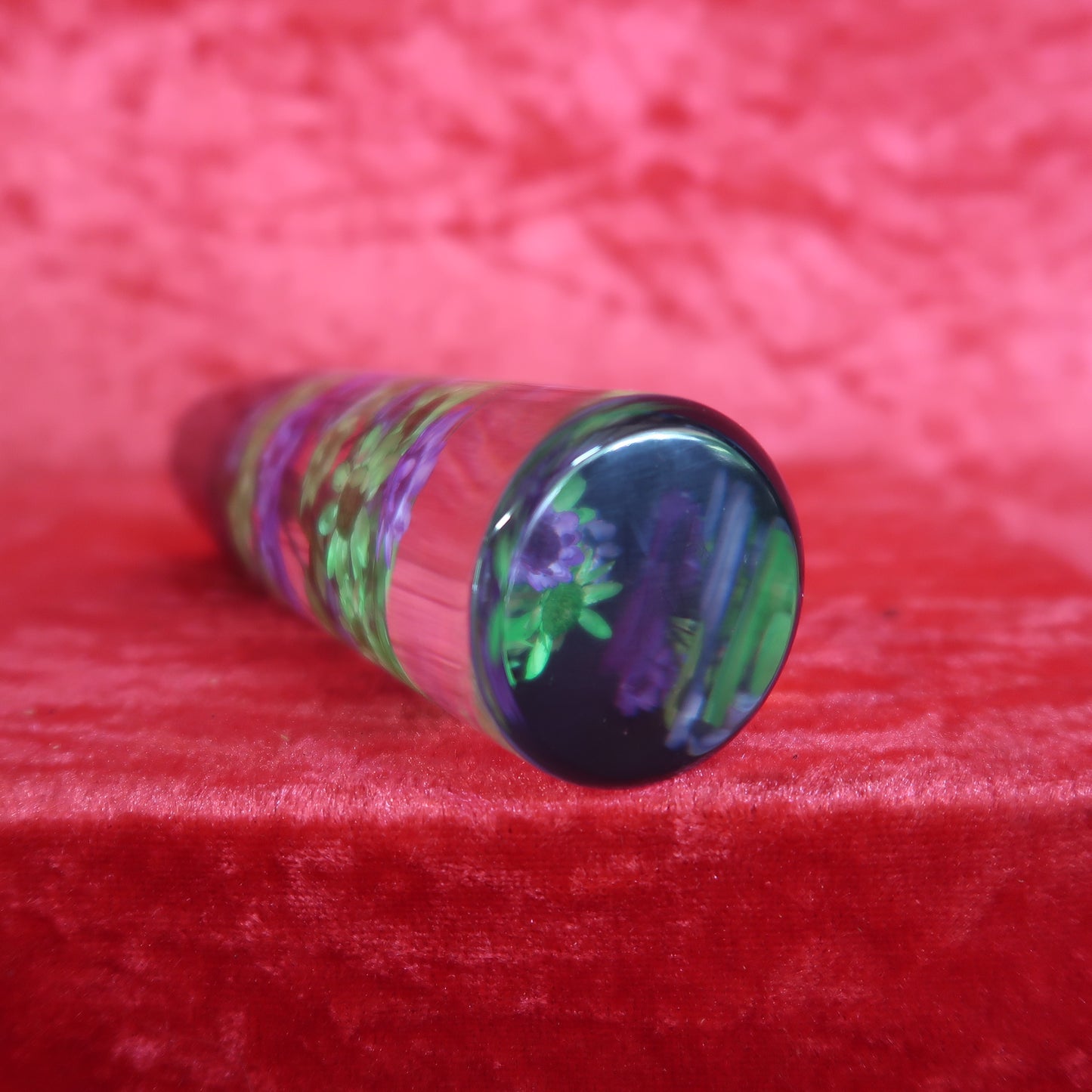 Flower shift knob Green
