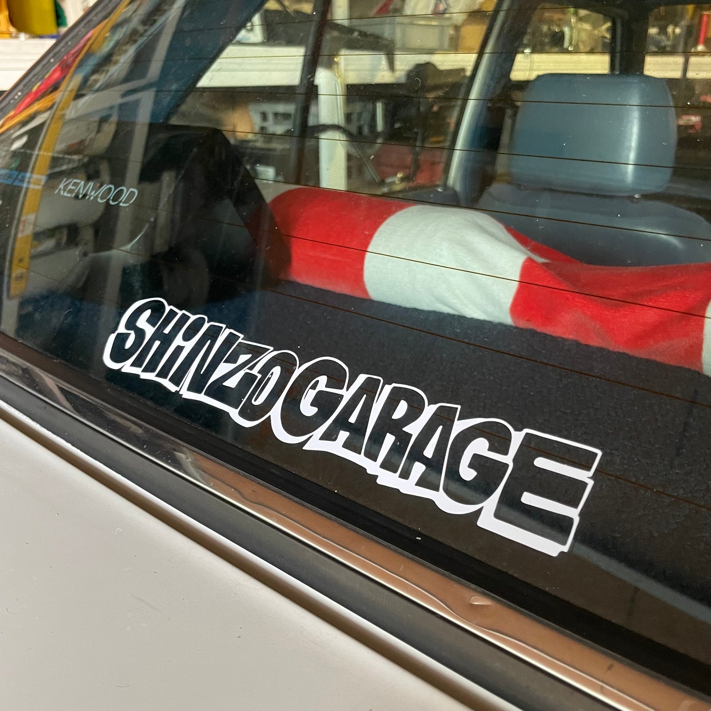 SHINZO GARAGE FUNKY VINYL STICKER