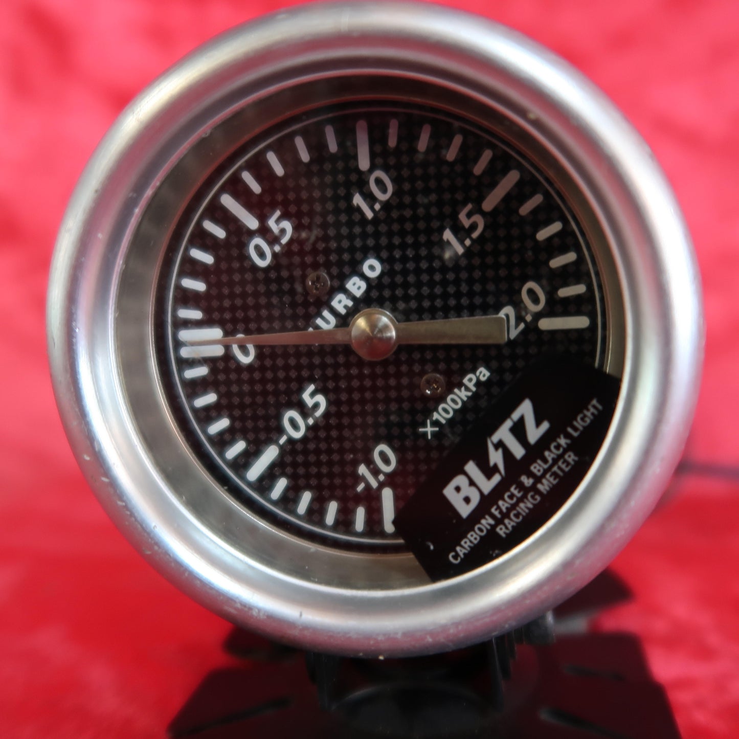 BLITZ carbon face boost gauge