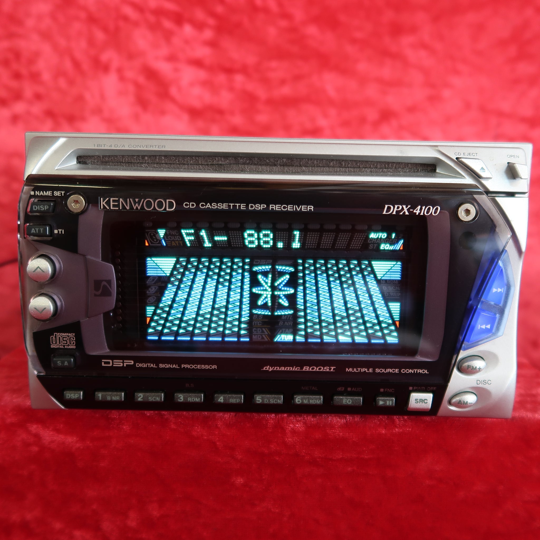 当時物スペアナKENWOOD DPX-4100 ヘッドユニット 当時物スペアナKENWOOD DPX-4100 ヘッドユニット - メルカリ